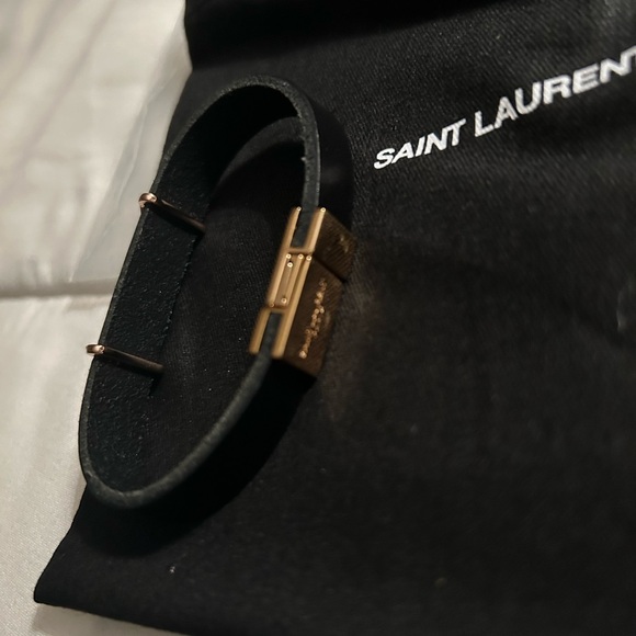 Brand New Saint Laurent Bracelet YSL Monogram - Picture 9 of 10